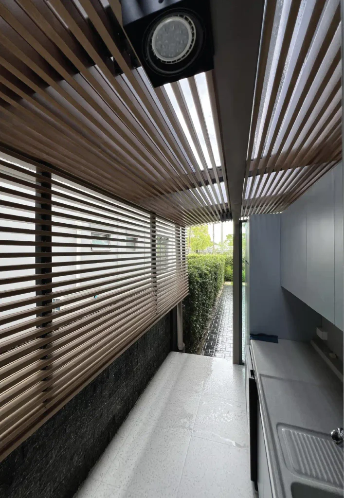 ตัวอย่างงานต่อเติมห้องครัวโดย ROOVTECT